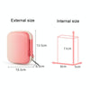 Cwatcun H45 Mini Storage Bag Small Microslice Digital Camera Bag PU Waterproof Hard Shell Bag(Pink)