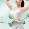 Intelligent Counting Magnetic Therapy Massage Fitness Ring + Sweat Belt, Within 230 Catties(Avocado Green)