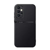For Samsung Galaxy A53 5G Litchi Leather Magnetic Full Coverage Shockproof Phone Case(Black)