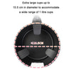 2 in 1 Multifunctional Car Cup Holder Extra Large Mobile Phone Holder(Black)