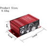 Kinter Car Motorcycle 12V Mini Amplifier(MA-170)