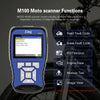 JDiag M100 Motorcycles 2 in1 OBD Scanner Battery Tester, Simplified Version