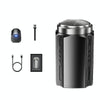 Smart Digital Display Electric Shaver Rechargeable Pocket Razor, Spec: 6 Leaf Knife Head Black