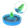 Car Vent Fan Multi-function USB Interface LED Lamp Portable Fan
