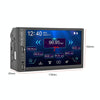 A2891 7 inch Car HD MP5 Carplay Bluetooth Music Player Reversing Image All-in-one Machine Support FM / U Disk with Remote Controler, Style:Standard + 8LEDs Light Camera