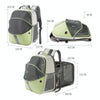 Expandable Pet Carrier Bag, Breathable, Green, For Pets up to 6kg