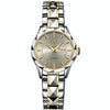BINBOND B5552 Luminous Multifunctional Business Calendar Quartz Watch(Female-Inter-gold-Gray)