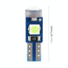 10 in 1 Car T5 0.2W DC12V Instrument Panel LED Decorative Light(Ice Blue Light)