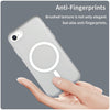 For iPhone SE 2022 / 2020 / 8 MagSafe Frosted Translucent TPU + PC Full Coverage Phone Case(White)