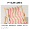 Wooden Craft Mini Desktop Ornament Photography Toys Beach Chair Phone Holder, Style: A