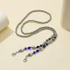 Mask Anti-Lost Lanyard Round Beads Retro Mask Lanyard Colorful Bead Necklace Chain