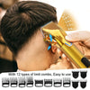 Men Electric Haircutting Tools Set Sculpting Electric Clipper(Gold)