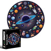 Round Shape Irregular Plane Puzzle Jigsaw Toy 1000 Pieces(Spaces)
