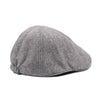 Spring/Summer Burlap Cap Retro Men Forward Beret, Size: M (56-58cm)(Orange)