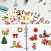 1 Set Christmas Cartoon Illustration Kids Toy Stickers, Size: 148x210mm(P-2)