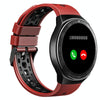 MT3 1.28 inch TFT Screen IP67 Waterproof Smart Watch, Support Bluetooth Call / Sleep Monitoring / Heart Rate Monitoring(Red)