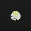 10PCS 2W T4.7 Wedge Instrument Panel LED Light Dashboard Gauge Cluster Indicator Lamp Bulb (White Light)