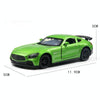 1:36 Three-door Open Alloy Sports Car Model Pull Back Car Boy Toy(Orchid Red)