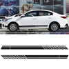Car Styling Stripe PVC Sticker Auto Decorative Sticker (Black)