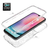 For Samsung Galaxy A24 5G / 4G Transparent Painted Phone Case(Tree Butterflies)
