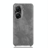 For ASUS Zenfone 9 Litchi Texture Back Cover Phone Case (Grey)