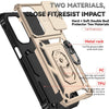 For Samsung Galaxy A26 5G Sliding Camshield Holder Phone Case(Gold)