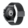Ochstin 5HK46P 1.36 inch Round Screen Steel Strap Smart Watch with Bluetooth Call Function(Black)