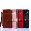 For alcatel 1B 2022 Zipper Bag Leather Phone Case(Red)