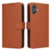 For Samsung Galaxy A06 4G BETOPNICE BN-005 2 in 1 Detachable Imitate Genuine Leather Phone Case(Brown)