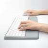 Wireless Keyboard Support Memory Foam Silicone Wrist Pad Base for Apple Magic Keyboard 2, Size:S(Grey)