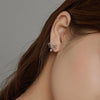 S925 Sterling Silver Bowknot Gift Women Earrings