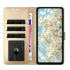 For Samsung Galaxy S25 Ultra 5G Daisy Embossed Leather Phone Case(Gold)