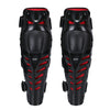 SULAITE Motocross Outdoor Sports Protective Gear Riding Windproof And Anti-Fall Activity Leggings Protector(Black Red)