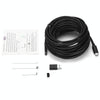 AN97 USB-C / Type-C Endoscope Waterproof IP67 Tube Inspection Camera with 8 LED & USB Adapter, Length: 10m, Lens Diameter: 7mm