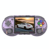 ANBERNIC RG353PS  3.5-Inch IPS Screen Handheld Game Console 2.4G/5G Wifi Linux System Game Player 16GB No Game(Transparent Purple)