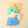 4pcs/set Children Lycra Cotton Boxer Briefs Boys & Girls Pants, Height: 150cm(Boys Sports Series)