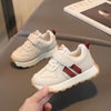 Children Sneakers Boys Girls Lightweight Casual Running Shoes, Size: 30(Khaki)