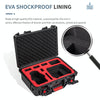 STARTRC ABS Waterproof Shockproof Suitcase Storage Box For DJI Mini 4 Series / Mini 3 Series / RC / RC-N1(Black)