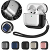 For AirPods 4 Electroplating Leather Texture Wireless Earbuds Box Protective Case(Silver)