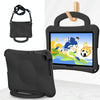 For Lenovo Tab M10 3rd Gen TB-328FU/XU  Handle Football Shaped EVA Shockproof Tablet Case(Black)