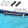 Outdoor Camping Anti-Mosquito Quick-Opening Hammock, Spec: Double (Blue+Sky Blue)