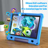 Pritom B10K Kids Tablet PC, 10.1 inch, 3GB+64GB, Android 14 RK3562 Quad Core CPU, Support 2.4G WiFi / BT 4.0, Global Version with Google Play (Blue)