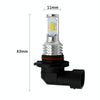 2 PCS 9006 HB4 72W 1000LM 6000-6500K Super Bright White Light Car Fog LED Bulbs, DC 12-24V(Yellow Light)