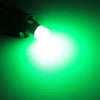 10 PCS T10 / W5W / 168 / 194 DC12V / 0.6W 1LEDs SMD-3030 Car Clearance Light (Green Light)