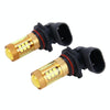 2 PCS 9005 10W 1000 LM Car Fog Lights with 28 SMD-3030 LED Lamps, DC 12V(Gold Light)