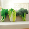 3D Creative Simulation Vegetable Pillow Plush Toy Broccoli Potato Cabbage Cushion Girls Birthday Gift(Broccoli)