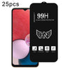 For Samsung Galaxy A13 25pcs High Aluminum Large Arc Full Screen Tempered Glass Film