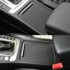 Car Center Console Water Cup Holder Cover Trim for Volkswagen Magotan / CC / Passat, Left Driving (Black)