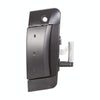 1 Pair Car Front Door Outside Handle 80607-CD41E+80606-CD01E for Nissan 350Z 2003-2009 (Black)
