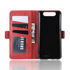Wallet Stand Leather Cell Phone Case for Galaxy A80with Wallet & Holder & Card Slots(Red)